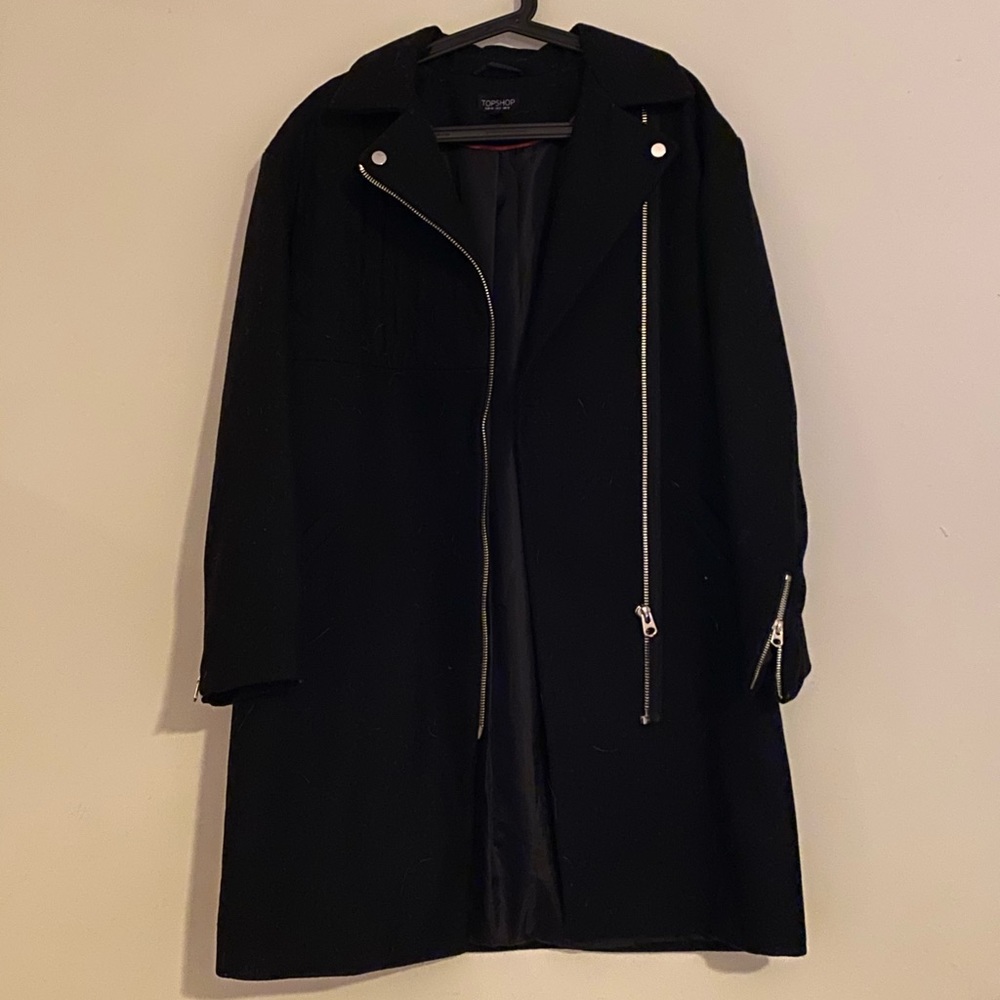 Topshop Long Jacket